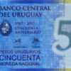 Uruguay 50 pesos commemorative