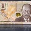 Central Bank of The Bahamas, New CRISP Evolution Series $100